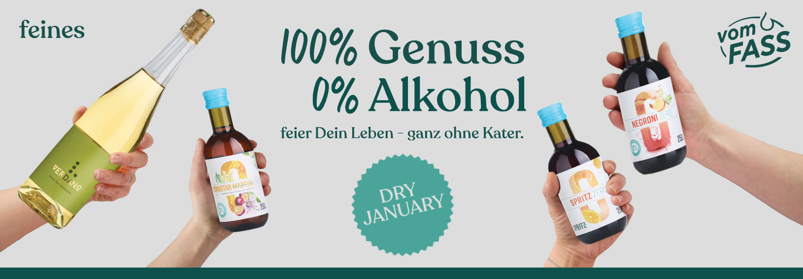 Dry January Highlights mit alkoholfreien Spezialitäten